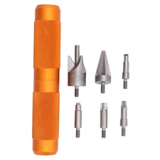 Case Chamfer Deburring Tool Reloading Prep Multitool Pocket Reamers Cleaners
