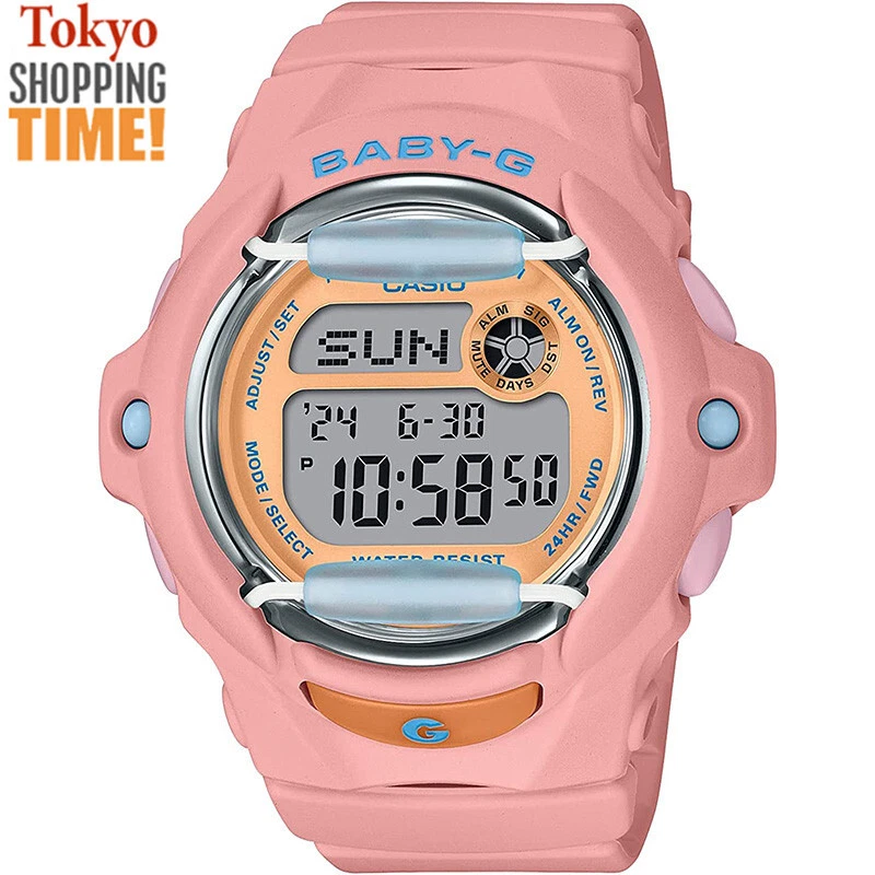 Baby g orange clearance watch
