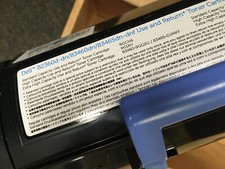 Open Box Genuine Dell M11XH High Yield Use & Return 8500 page Toner Cartridge