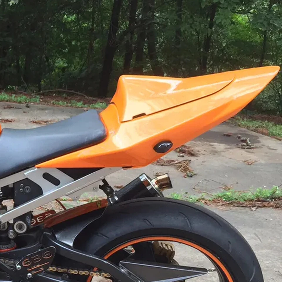 For 2005 2006 Ninja ZX6R ZX636C/D 05 06 Kawasaki Orange ABS Rear Seat Cover Cowl - Imagem 2 de 4