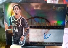 2024-25 Panini Select - Signature Selections Keon Johnson #SS-KOJ (AU)