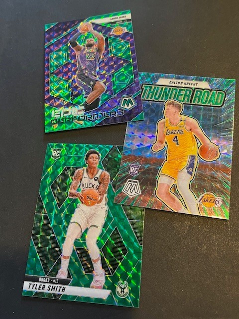 2024-25 Panini Mosaic Basketball Reactive Green A0406