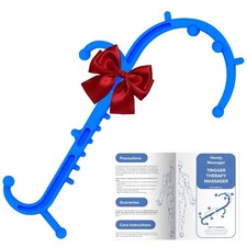 Back and Neck Massager Trigger Point Massage Tool Self Massage Hook Cane