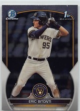 2023 Bowman Draft #BDC-134 Eric Bitonti Chrome