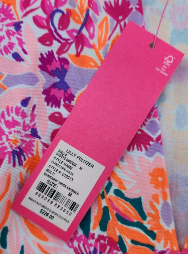 chinese dress ladies Lilly Pulitzer Pearce Maxi Dress Multi Sunshine Vibes LG at Amazon Women's  Clothing store