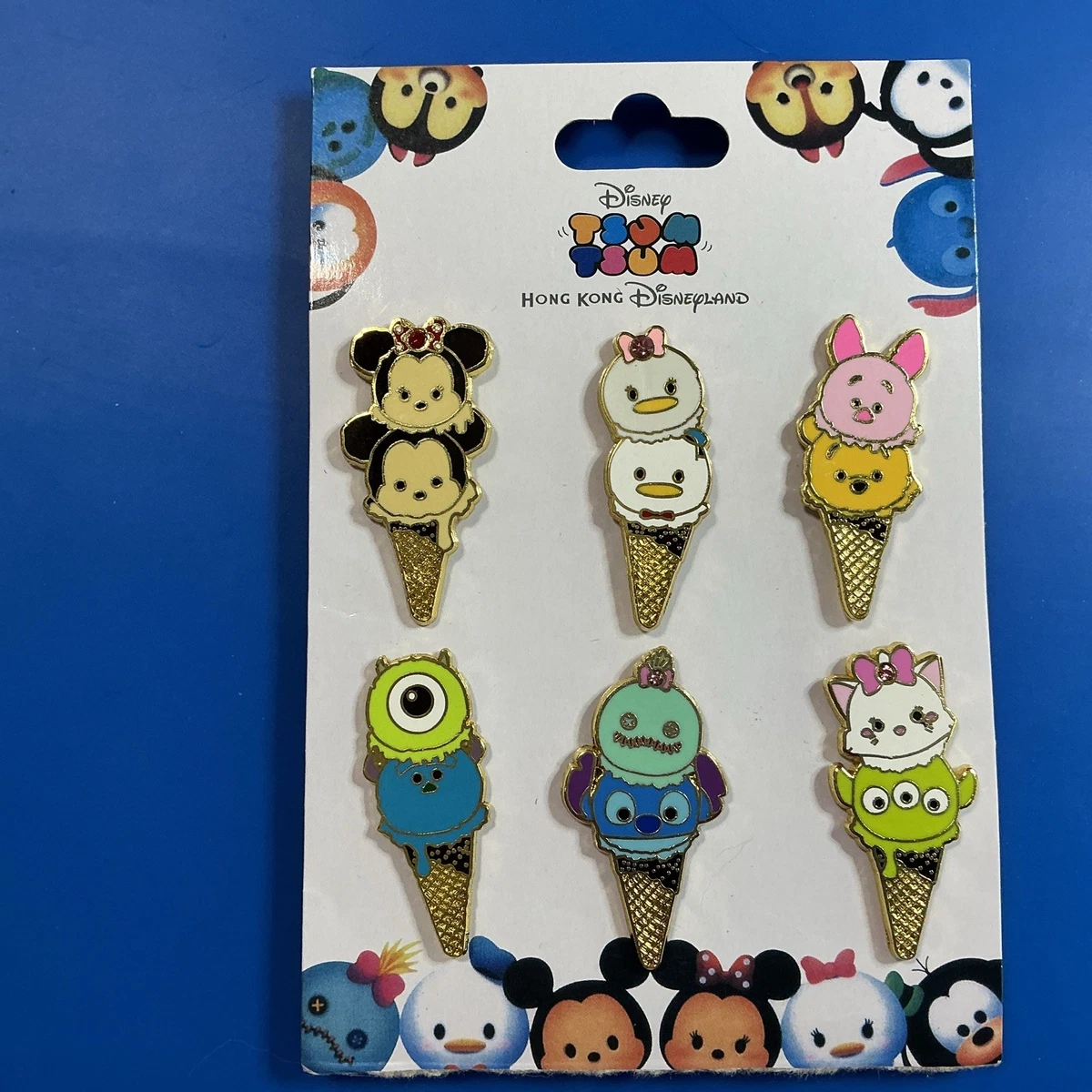 Disney Hong Kong Pin In Hong Kong Disneyland Patches & Pins (1968
