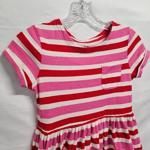 Mini Boden Striped Fit & Flare Girl Dress Size 11-12Y 100% Cotton - Picture 7 of 13