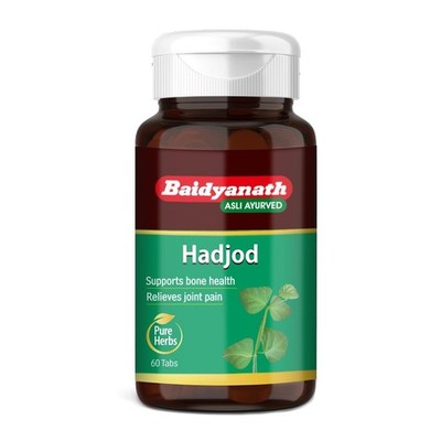 Baidyanath Hadjod - 60 Tablets  Supports Bone Strength