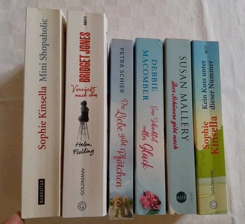Buchpaket - Frauenromane - Romane - 6 Taschenbücher - Kinsella, Schier. Macomber