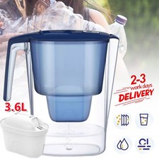 Universal Water Filter Cartridge & 3.6L Water Filter Jug for Home Drinking Water