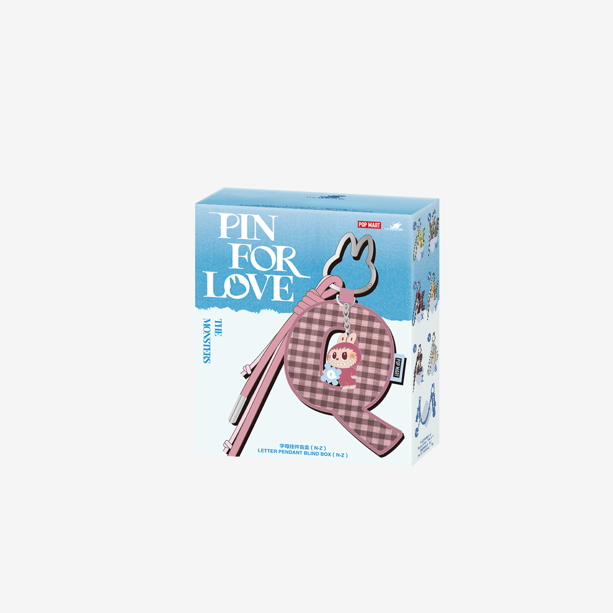 THE MONSTERS PIN FOR LOVE シリーズ T THE MONSTERS Pin for Love Series-Vinyl Plush Pendant Blind