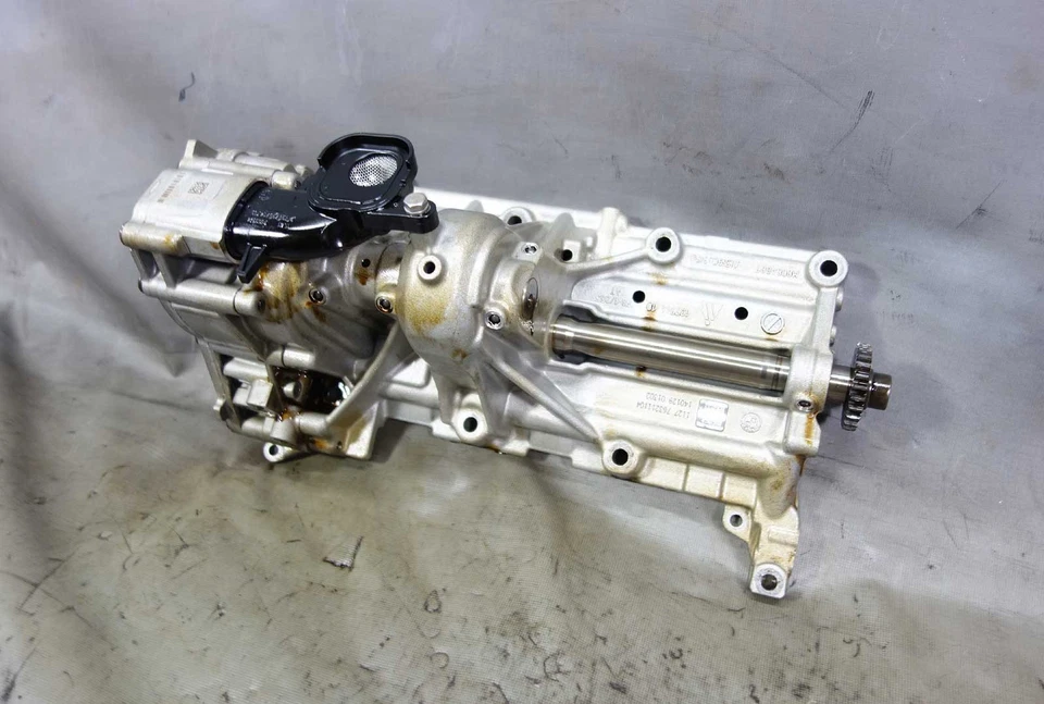 BMW N20 N26 2012-2017 motor turbo de 4 cilindros bomba de aceite principal con contrapeso Foto 3 de 4