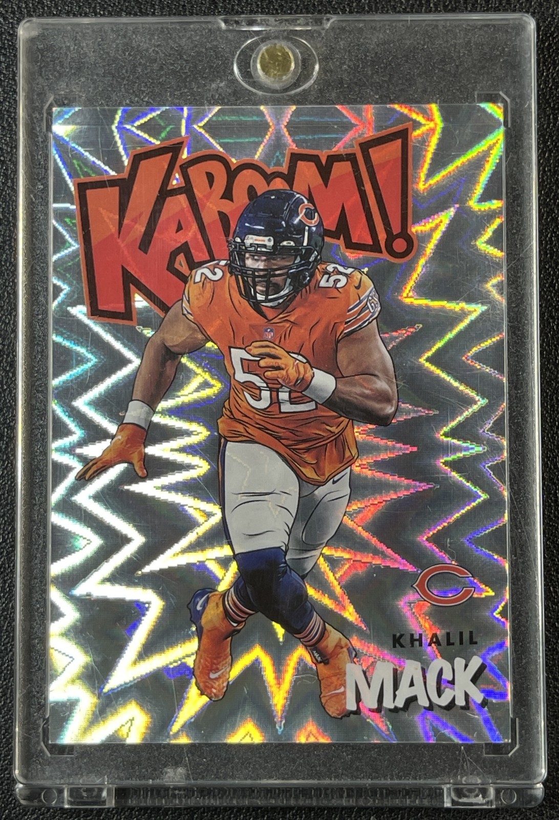 KHALIL MACK 2021 PANINI ABSOLUTE #K5 KABOOM! KABOOM SP BEARS