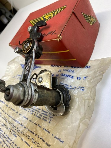 NOS vintage bicycle Simplex Juy TOUR de FRANCE rear DERAILLEUR 15D - Picture 4 of 6