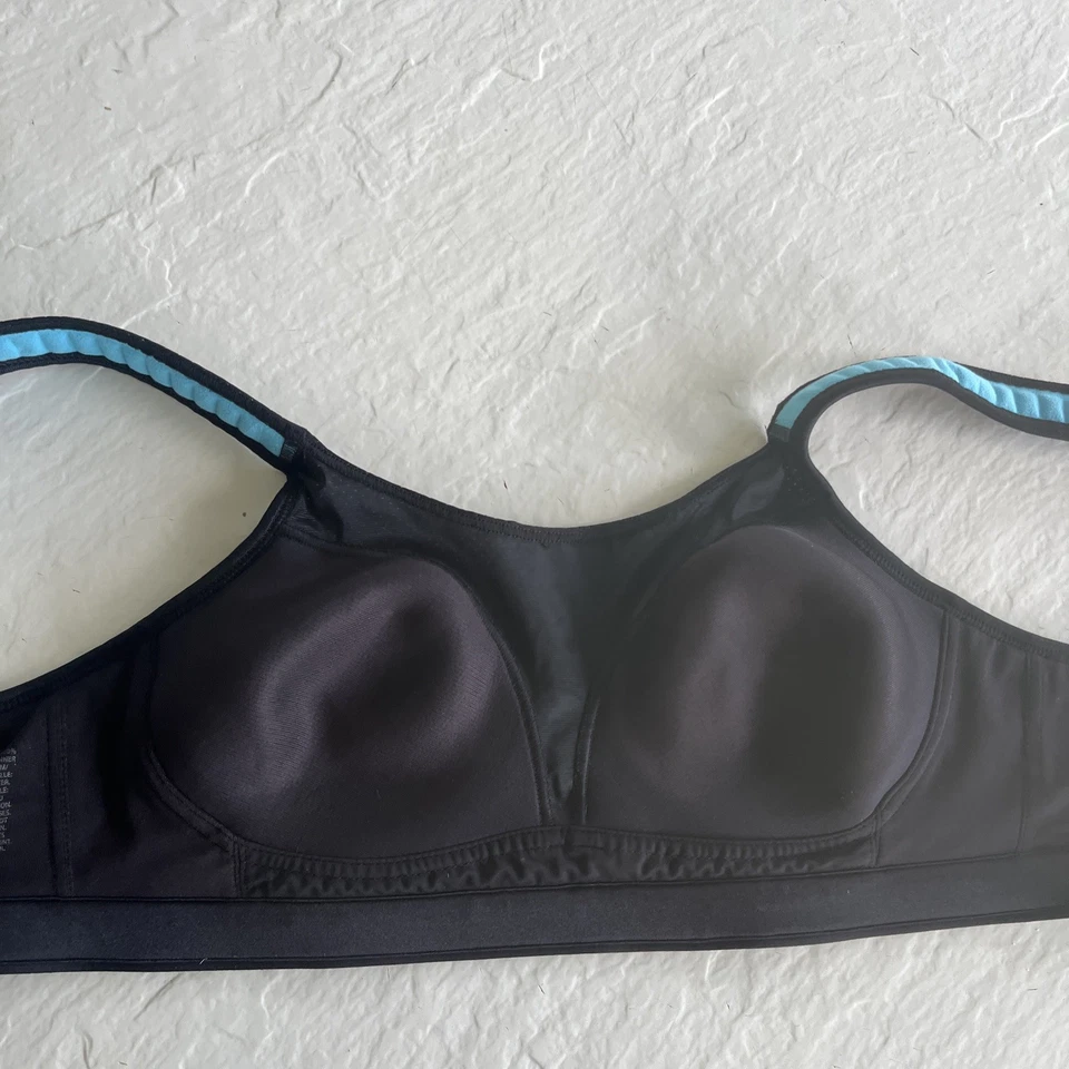 Champion Spot Comfort Double Dry Sports Bra #1602 Black Size 34C - Image 4 of 4