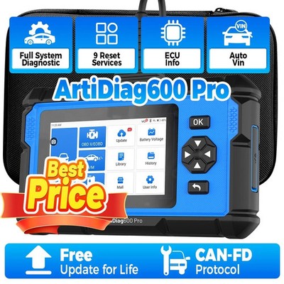 2026 OBD2 Scanner TOPDON AD600 PRO All System Diagnostic Upgraded AD600S Free Up
