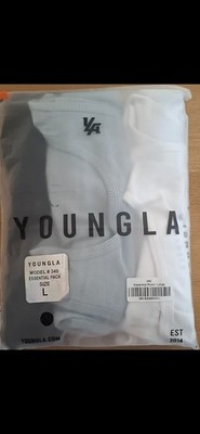 YOUNGLA Herren TANKS Shirts Trägershirt 3er Pack  wife lovers