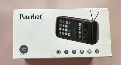 Peterhot Retro TV Bluetooth Speaker & Phone Stand Brand New In Box - Image 1 of 4