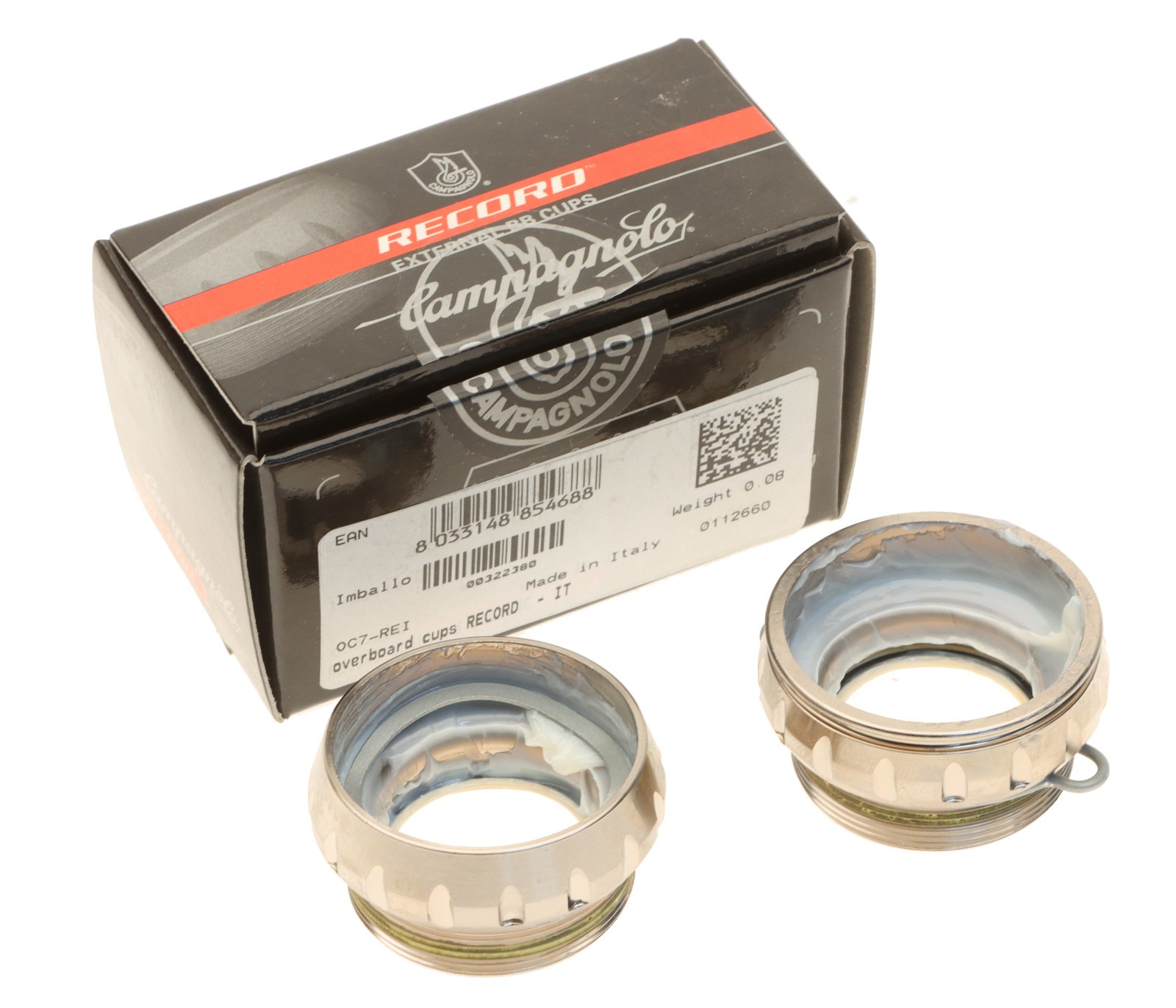Campagnolo Record Ultra Torque Bottom Bracket Cups Italian O