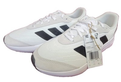 Adidas Lightshift Cloud White Core Black Men'S 9.5 Casual Lifestyle Shoes JH9317