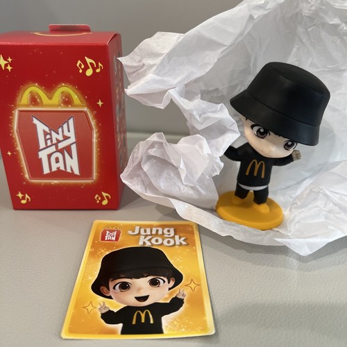 Offizielle 2025 McDonald’s Tiny Tan BTS Happy Meal Jung Kook Figur Zugabe Edition