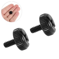 50 Pcs Computer Host Screws Case Set Side Panel Mesh Knurled Thumb