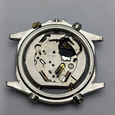 Seiko 5T52-6A51 Chronograph Alarm World Timer Vintage Men's Watch