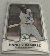 2010 Bowman Platinum Baseball Hanley Ramirez Florida Marlins base card #12