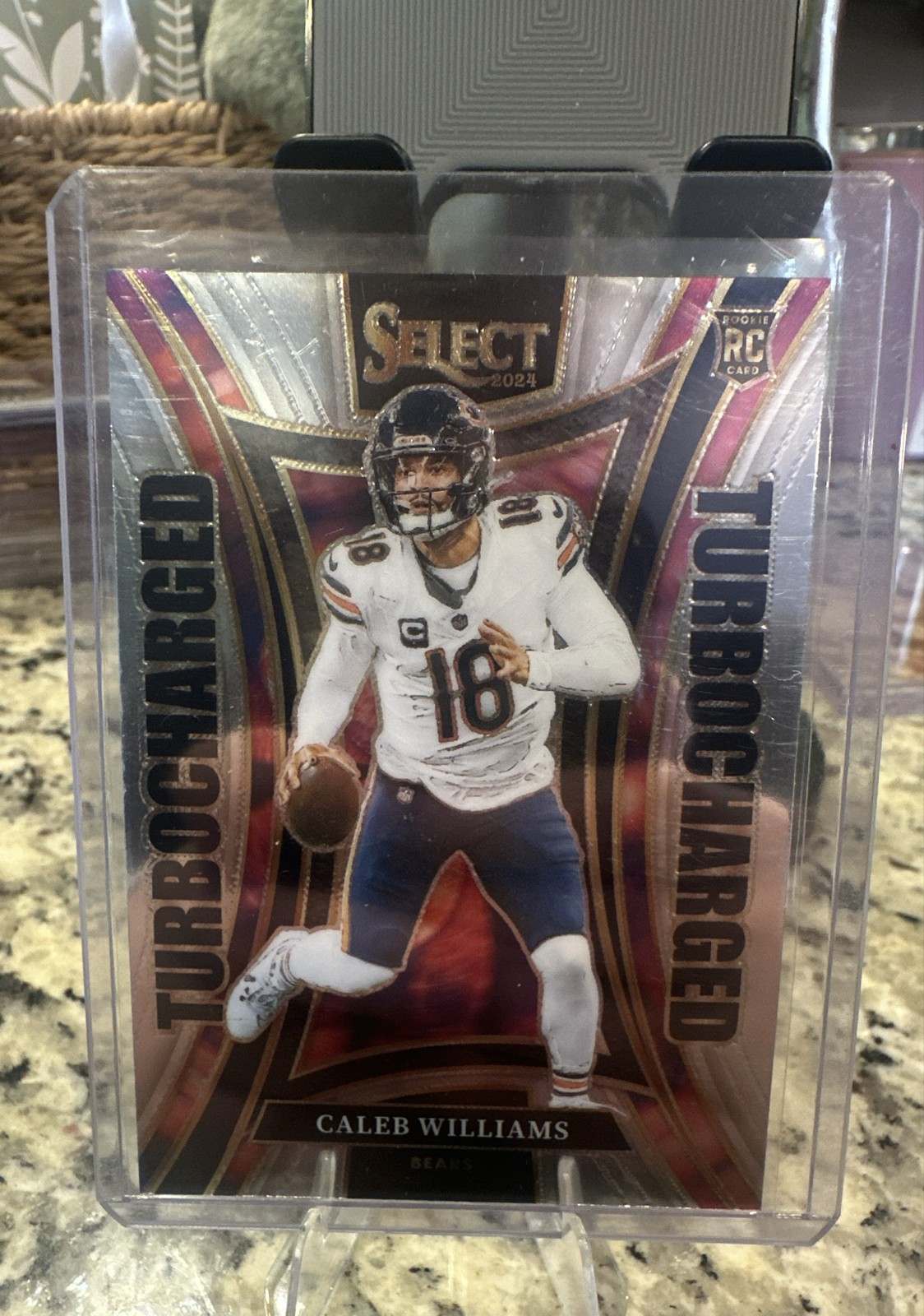 2024 Panini Select - Turbocharged Caleb Williams #11 (RC)