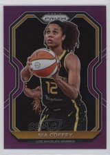 2021 Panini Prizm WNBA Purple Prizm 81/99 Nia Coffey #59 et6