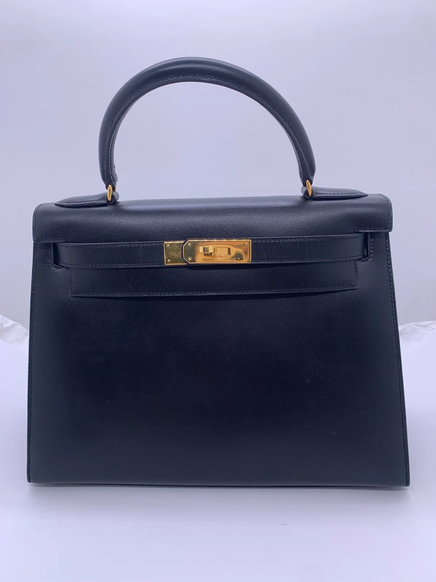 HERMÈS Kelly Box Leather Exterior Bags & Handbags for Women for