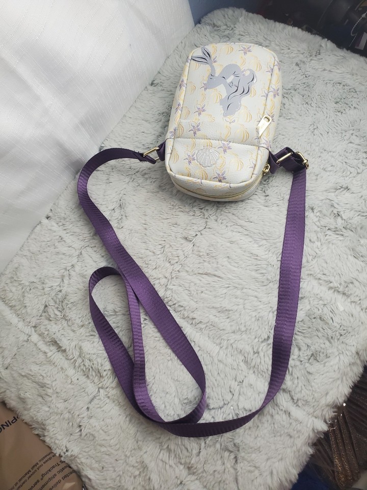 Disney Ariel The Little Mermaid Small Crossbody Bag Purse - Buckle Down ...