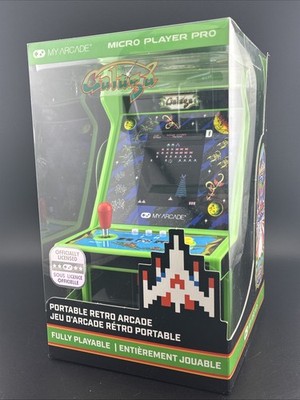 My Arcade Galaga/Galaxian Micro Player Pro DGUNL-4195 Portable Retro Arcade New
