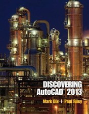 DISCOVERING AUTOCAD 2013 By Mark Dix  Paul Riley Excellent Condition 