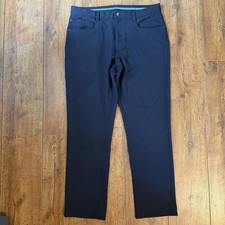 FootJoy Golf Performance Stretch Casual Black Chino Pants Men's 35 x 30