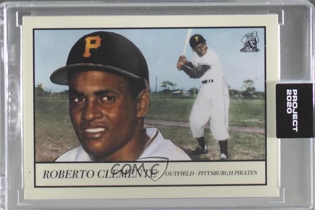 2020 Topps Project 2020 1955 Topps /8610 Roberto Clemente Oldmanalan #78 HOF