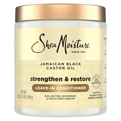 Sheamoisture Leave in Conditioner, Jamaican Black Castor Oil to Soften, Detangle