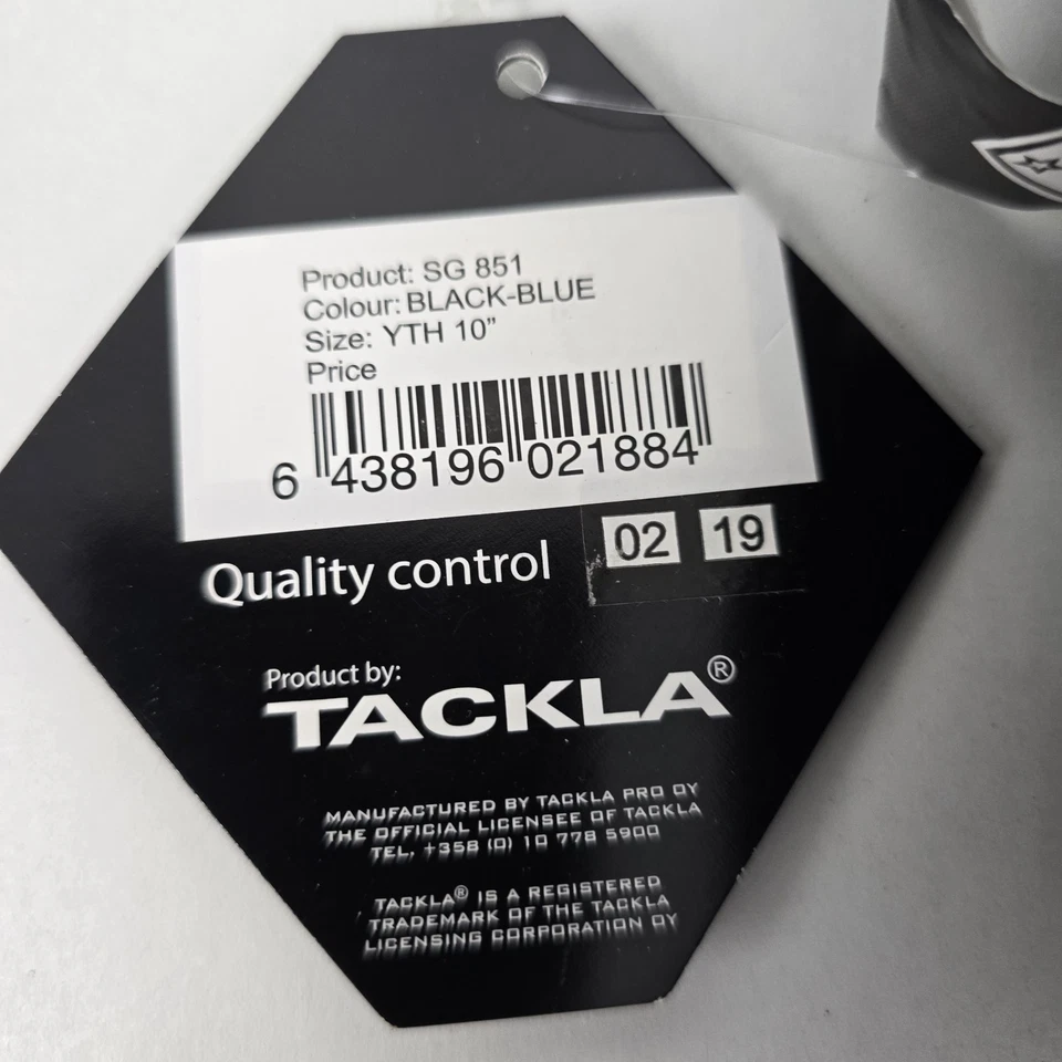 Rodilleras de espinilla de hockey Tackla, 10", juveniles, nuevas Foto 3 de 4