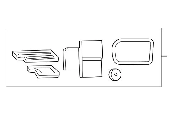 For Dodge Ram 4500 2008-2010 Mopar 68004231AB HVAC Heater Core Seal Kit Foto 4 de 4