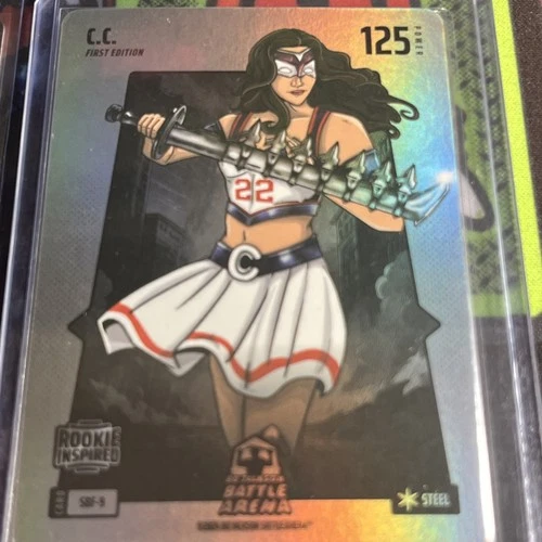 Bo Jackson Battle Arena C.C. Silver Steel Battlefoil SBF-9 Caitlin Clark 🔥🔥