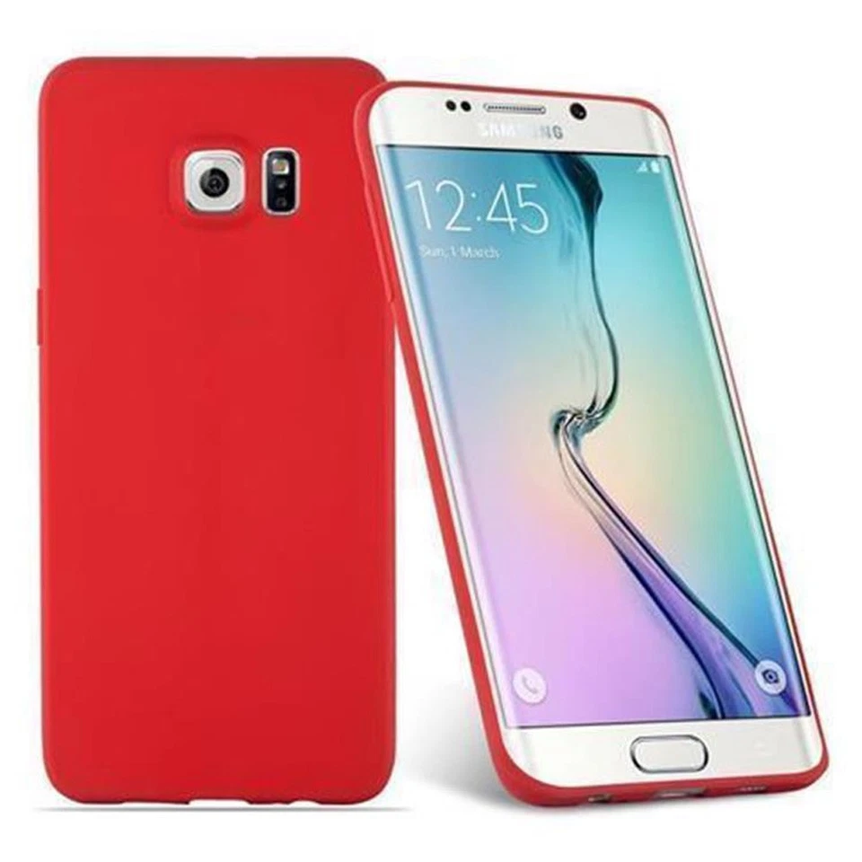 Custodia per Samsung Galaxy S6 EDGE PLUS Protezione Silicone Cover TPU Coperchio - Immagine 3 di 4