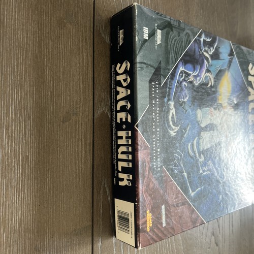 Space Hulk Vintage 1993 Warhammer 40k IBM PC DOS Game Box, Manuel