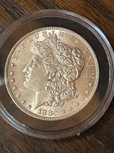 1880-O Morgan Silver Dollar Nice Strike, Very Fine Detail