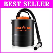 Lightweight Ash Vacuum for Fireplaces  Wood Stove