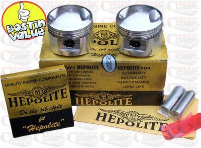 Hepolite Kolben Kit 17844 + 20'''' passend für Triumph T120 650CC