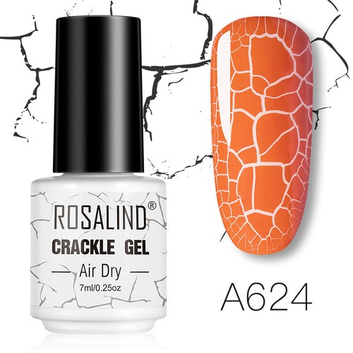 7 ^` Gel-Nagellack Benötigt Crack Nagellack Lufttrockener Rosalind < - Bild 15 von 26