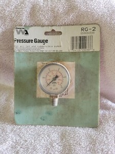 Miniers 100 Psi Pressure Guage For All Jet And Submersible Pumps