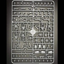 Wargames Atlantic Foot Serjeants SINGLE SPRUE (1100-1320)