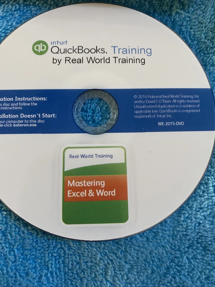 Intuit Training Mastering Excel And Word For QuickBooks 2015 Users DVD - Image 3 of 3