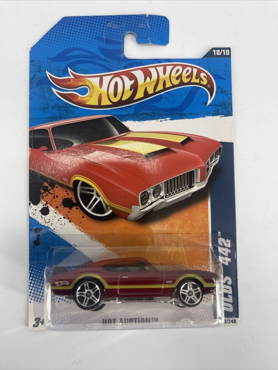 RARE Hot Wheels Hot Auction Olds 442 168 of 240 Red and RARE Hot Wheels Hot Auction Olds 442 168 of 240 Red and